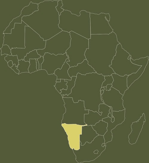 zambia op kaart afrika